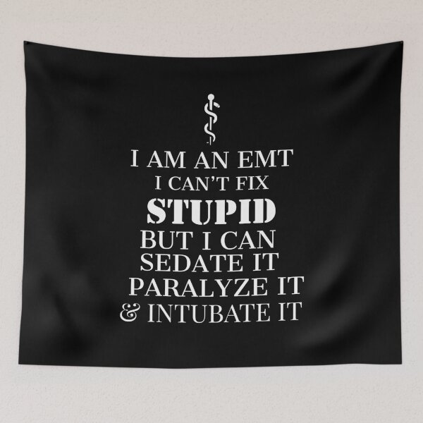 Item preview, EMT Funny designed and sold by AwesomeWorld1.