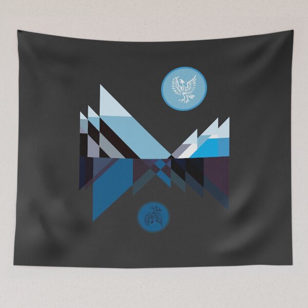 Item preview, The Avvar - Dragon Age Geometric Art designed and sold by Yannick Toney.