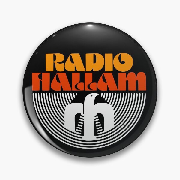 Item preview, Radio Hallam 1970s/1980s designed and sold by ANORAKATTIC.
