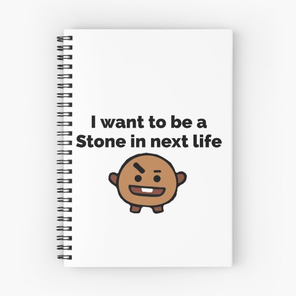 Item preview, I want to be a Stone in next life designed and sold by GipsyTipsy.