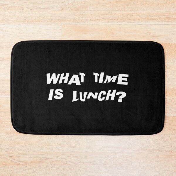 Item preview, What Time Is Lunch? - Marola letters designed and sold by Acso Store.