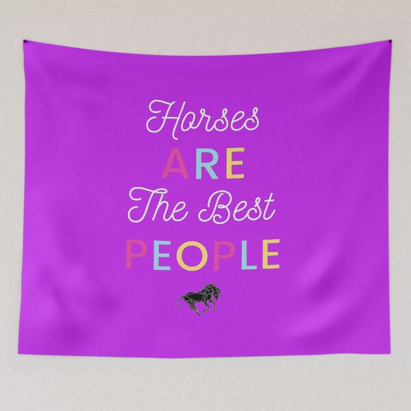 Item preview, Horses are the best people designed and sold by Real Equestrian.