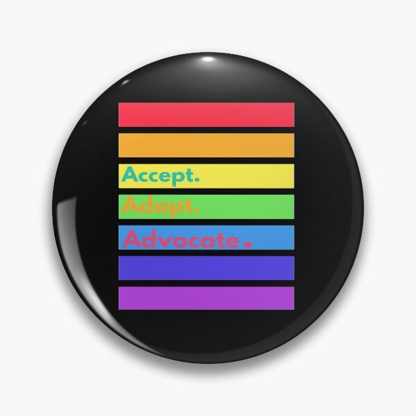 Item preview, Accept Adapt Advocate Classic Tee designed and sold by Fulfilling.