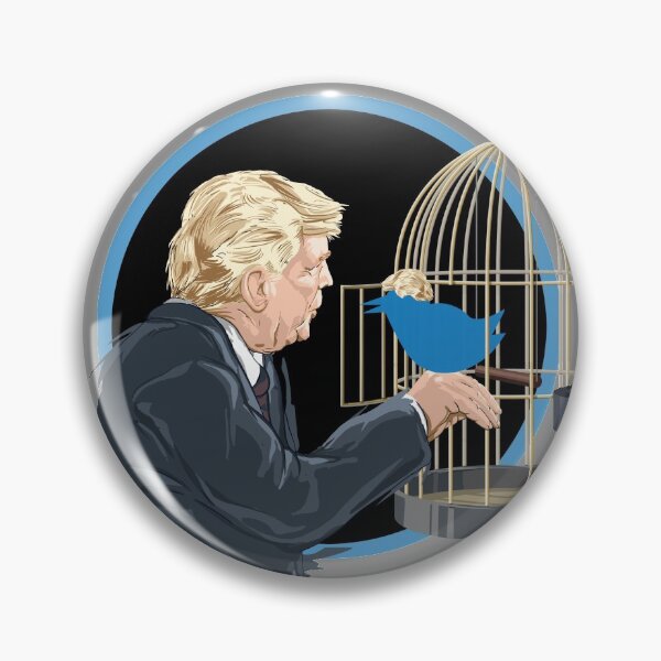Item preview, Trump with bird designed and sold by olazlo.