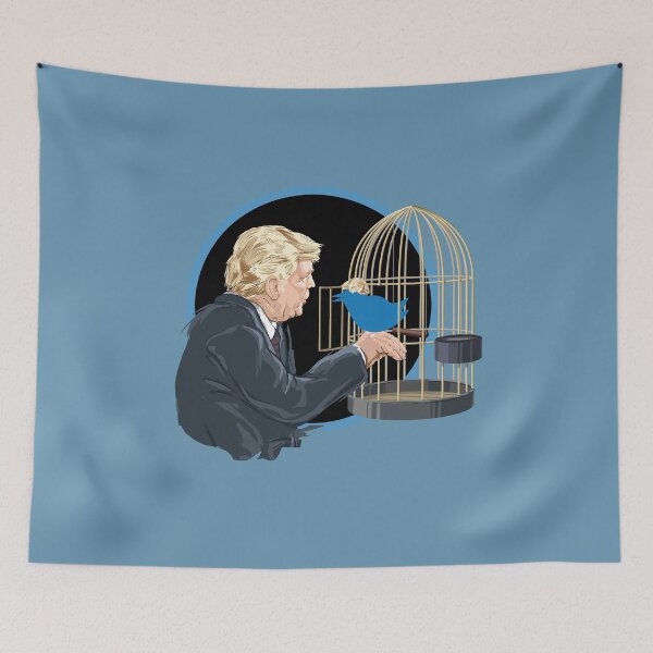 Item preview, Trump with bird designed and sold by olazlo.