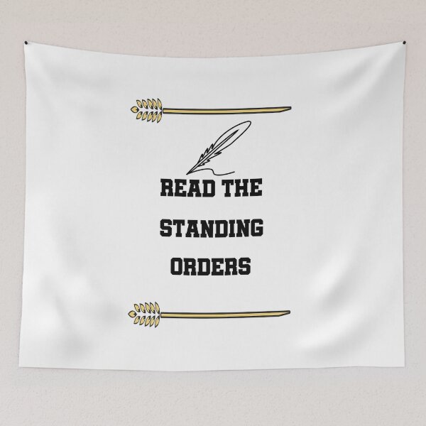 Item preview, Read The Standing Orders designed and sold by jamal-alkhalf.