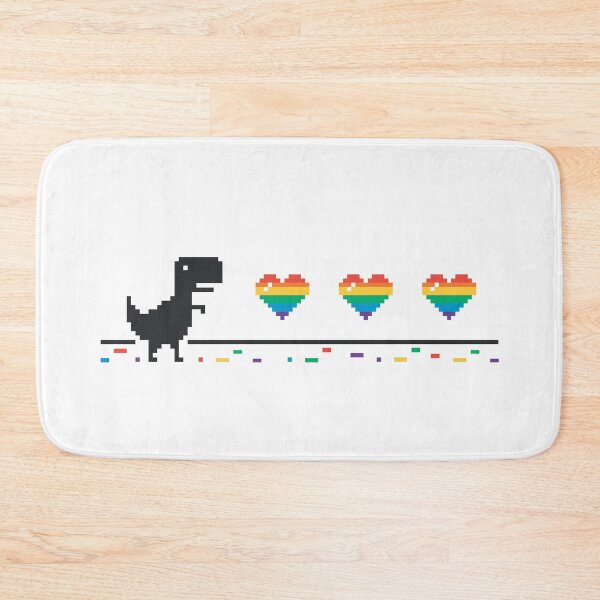 Item preview, NON CONECTION TIME DINOSAUR LGBTIQ 8BIT designed and sold by revolutionlove.