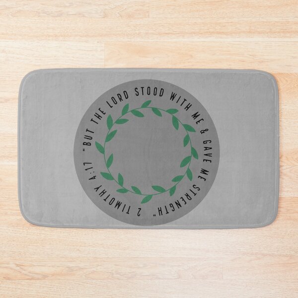 Item preview, “But the Lord stood with me & gave me strength” 2 Timothy 4:17 designed and sold by Tcktraveler.