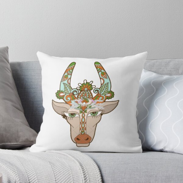 Item preview, Cow Head - Jallikattu designed and sold by IswaryaSankar.