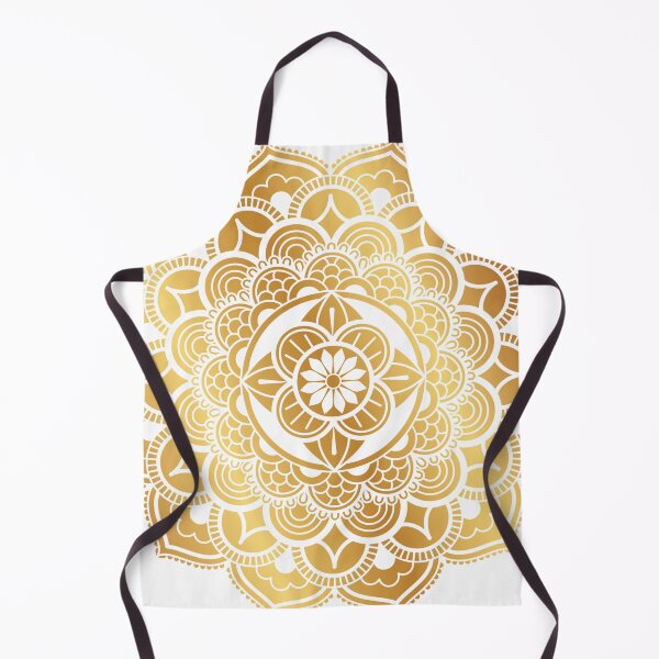 Item preview, Gold mandala , Motif Pattern, Gold retro pattern designed and sold by AhmedXhah.