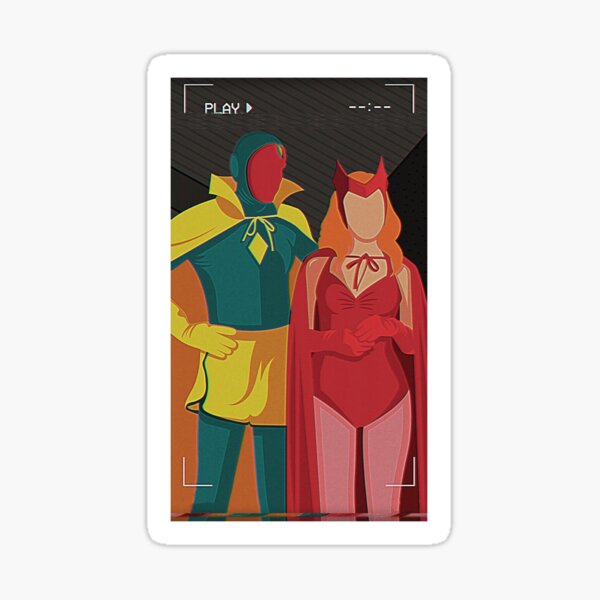 Item preview, Wanda & Vision Halloween designed and sold by Robertjoe18.