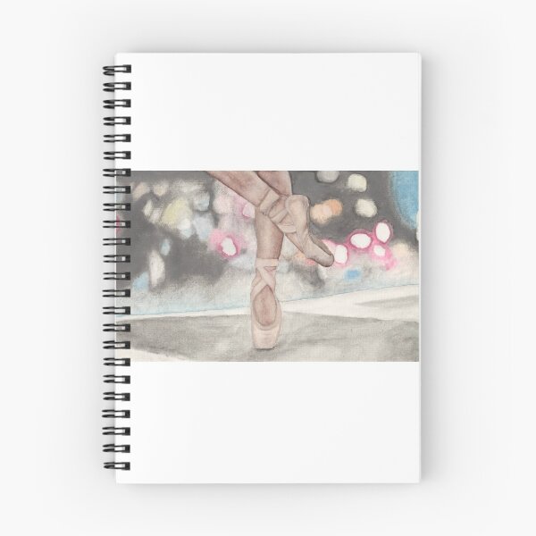 Item preview, Ballet Shoe on City Street with City Lights (white background) designed and sold by ElijartJane.