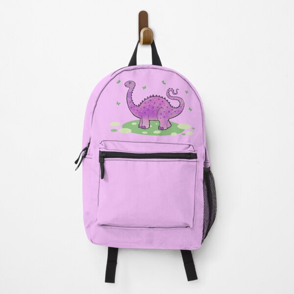 Item preview, purple diplodocus dinosaur with butterflies, pictures of dinosaurs designed and sold by weilertsen.
