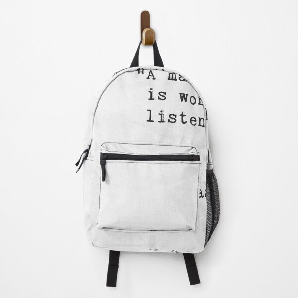 Item preview, A man's silence is wonderful to listen to. Thomas Hardly designed and sold by Ariana Mila - Awesome quotes.
