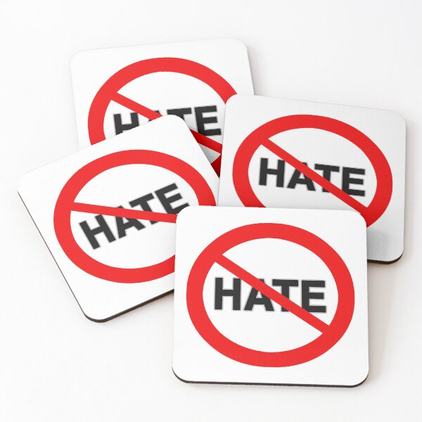 Item preview, No Hate designed and sold by AtheistBecause.