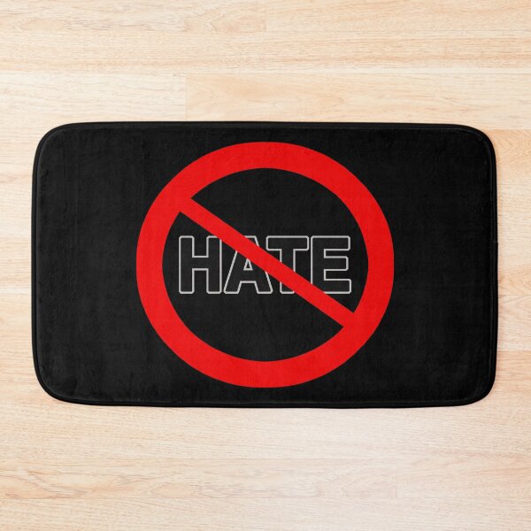 Item preview, No Hate designed and sold by AtheistBecause.
