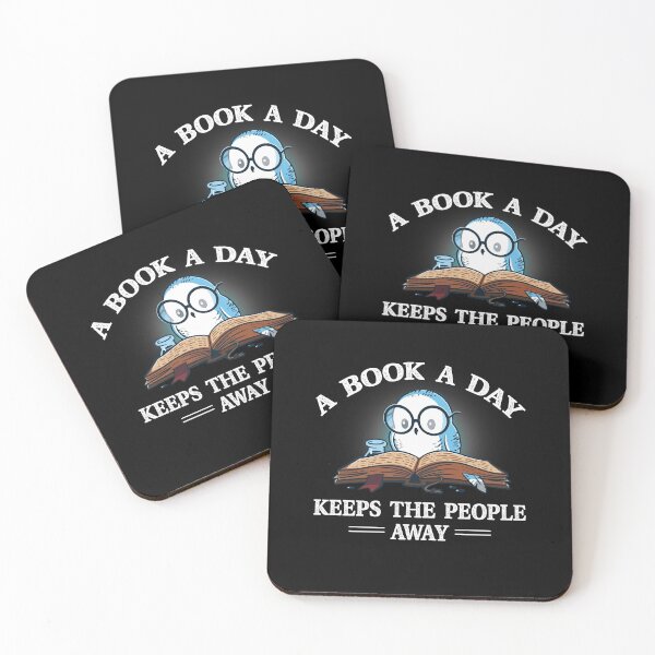 Item preview, A Book A Day Keep The People Away - Book Reading - Reader designed and sold by Dressed For  Duty.
