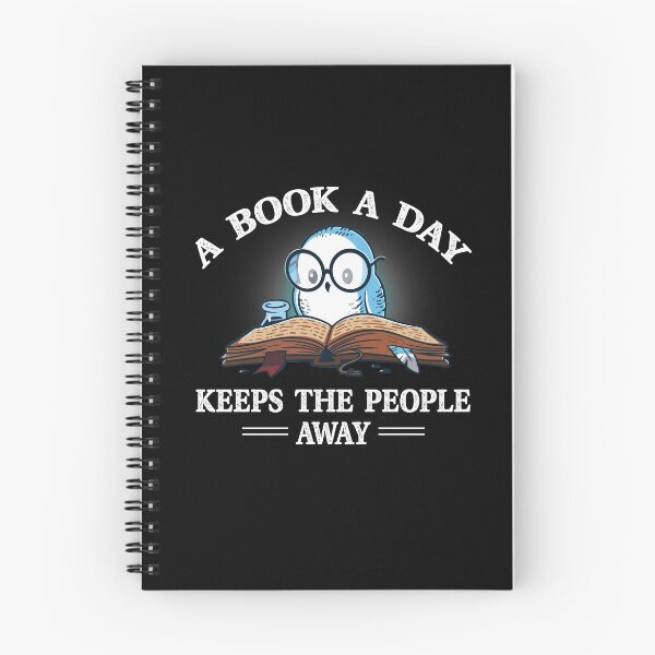 Item preview, A Book A Day Keep The People Away - Book Reading - Reader designed and sold by Dressed For  Duty.