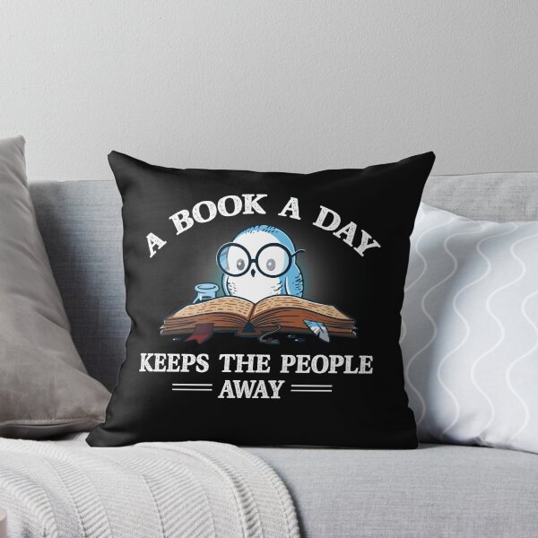 Item preview, A Book A Day Keep The People Away - Book Reading - Reader designed and sold by Dressed For  Duty.