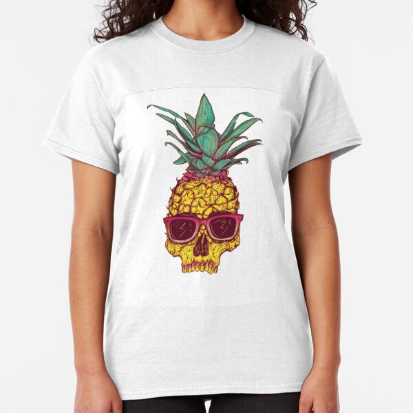 Pineapple Skull Classic T-Shirt