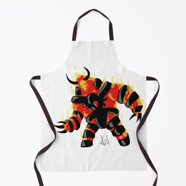 Item preview, Fire demon design cartoon style designed and sold by Pittstop.