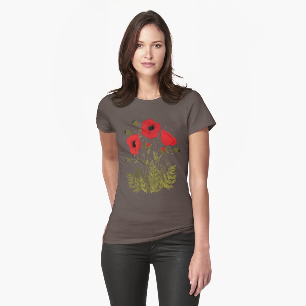 Item preview, Fitted T-Shirt designed and sold by Lizbizart.
