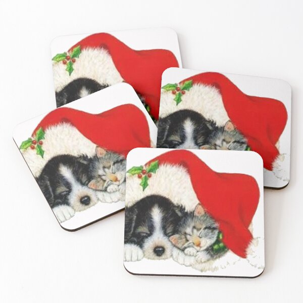 Item preview, Dog&Cat For Christmas designed and sold by wandaosorio.