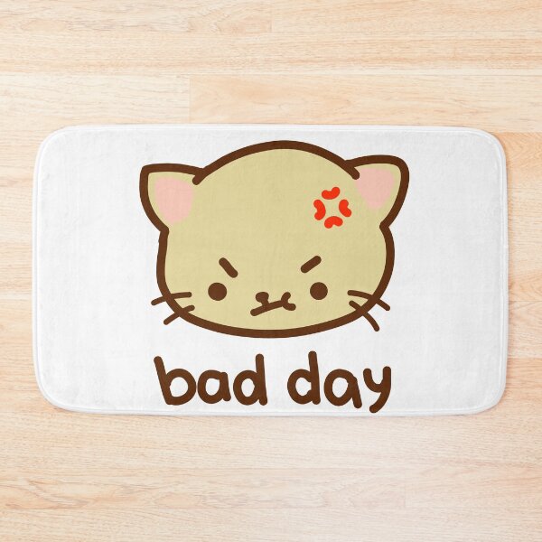 Item preview, Sour cat - bad day, kawaii, cool designed and sold by GLwithUs.