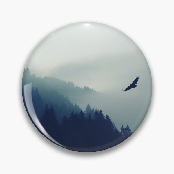 Item preview, Flying Eagle Over The Mountain designed and sold by wildlittlefan.