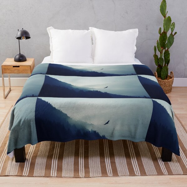 Item preview, Flying Eagle Over The Mountain designed and sold by wildlittlefan.