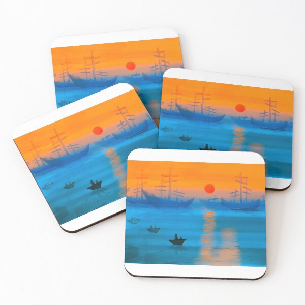 Aperçu de l'œuvre impression lever de soleil claude monet créée et vendue par springybelly.