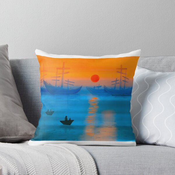 Aperçu de l'œuvre impression lever de soleil claude monet créée et vendue par springybelly.