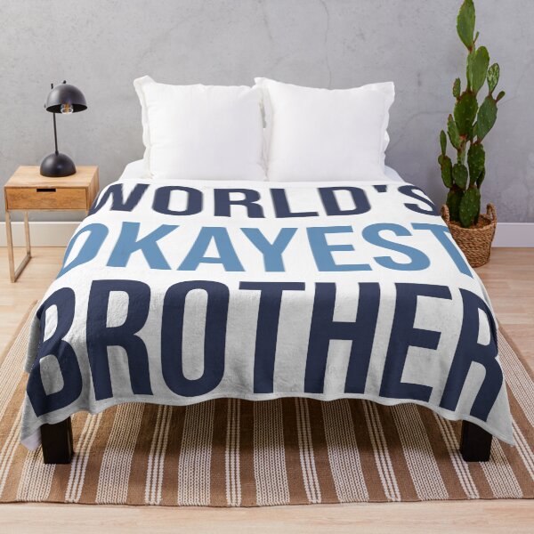 Item preview, World's Okayest Brother designed and sold by Bojkiw.