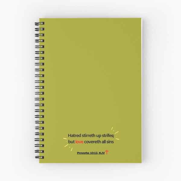 Aperçu de l'œuvre Proverbes 10:12, KJV. Goodies verset biblique (Le pack vérité A0001.b) créée et vendue par TheTruthPack.