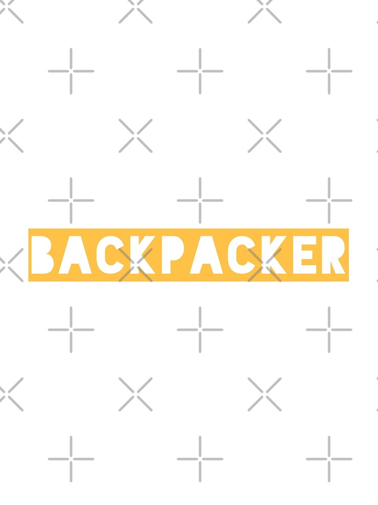 Thumbnail 3 of 3, Scarf, Backpacker design designed and sold by Stylehigh.