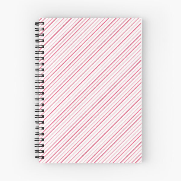 Item preview, Coral Watercolor Diagonal Stripes Pattern designed and sold by VvdVenDesign.