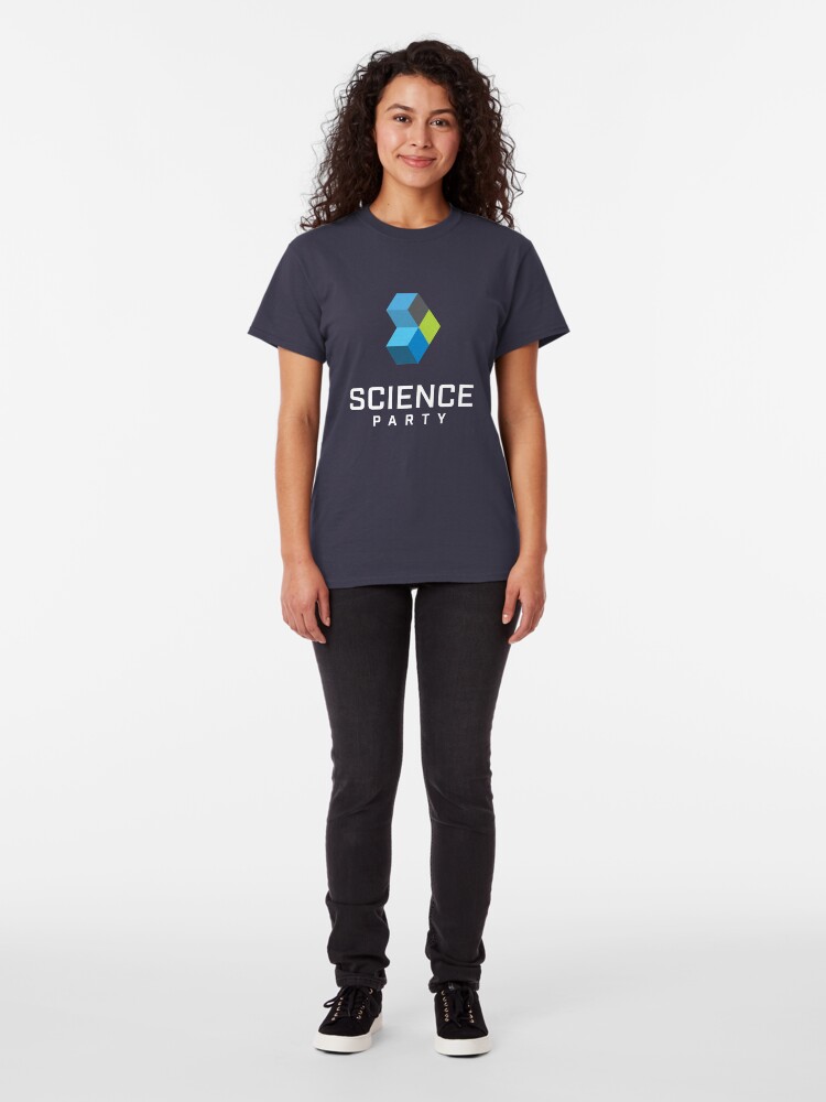 Alternate view of Science Party Australia (Dark) Classic T-Shirt