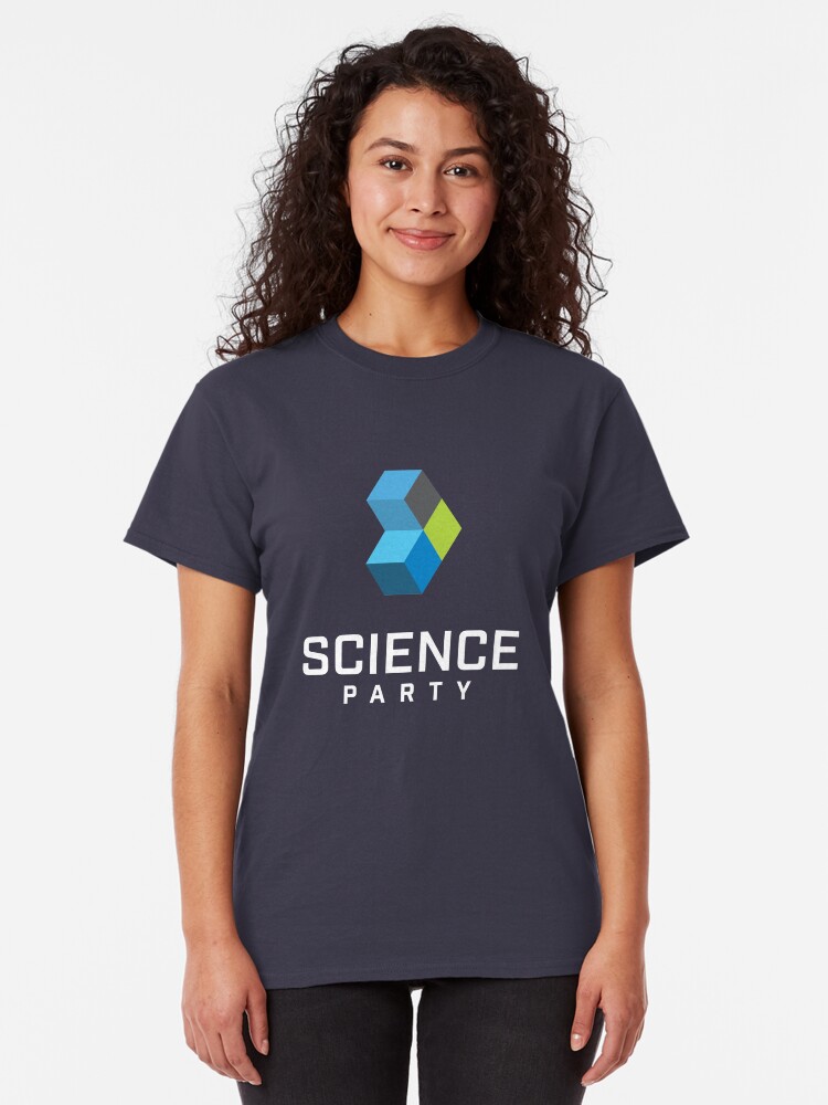 Alternate view of Science Party Australia (Dark) Classic T-Shirt