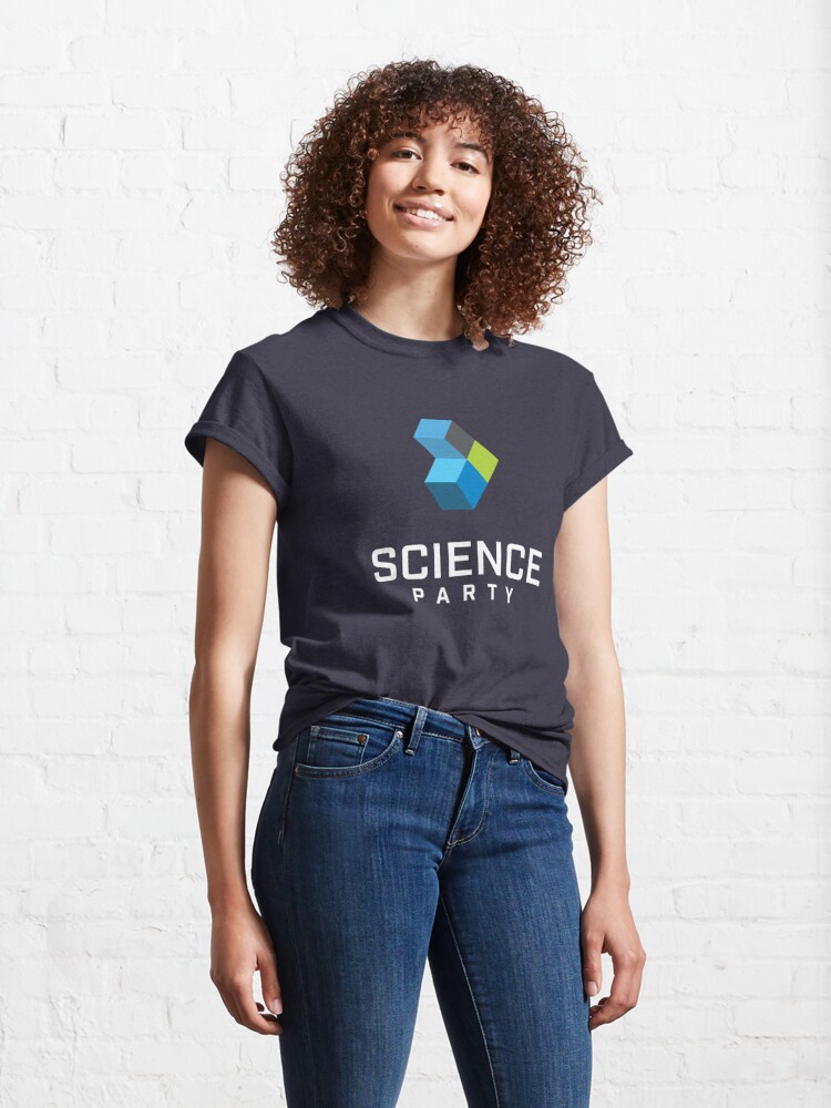 Alternate view of Science Party Australia (Dark) Classic T-Shirt
