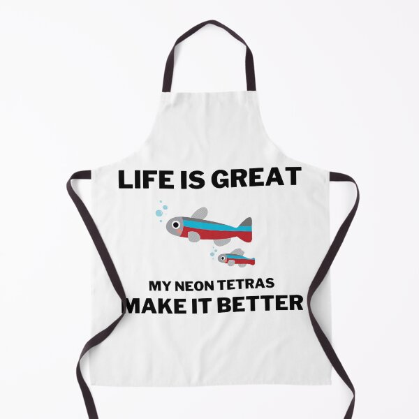 Item preview, Neon Tetras Life is great design designed and sold by MinimalTag.