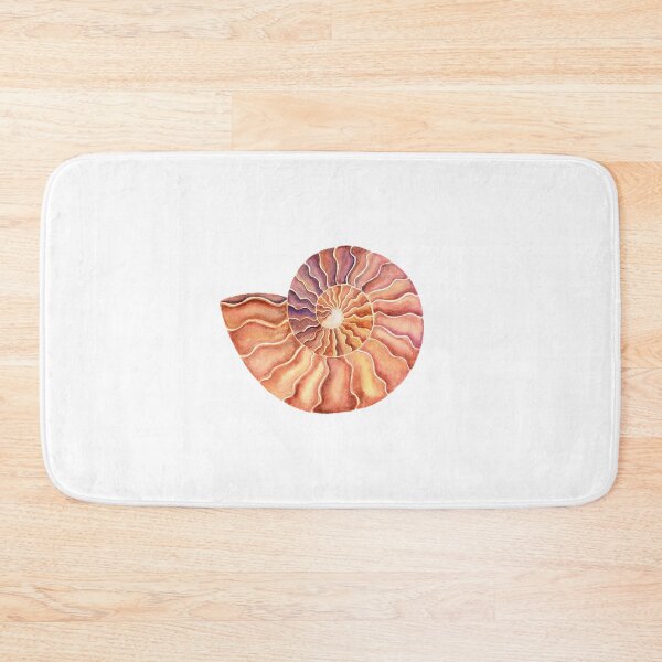 Item preview, Ammonite Fossil Watercolor designed and sold by Amber Schiltz.