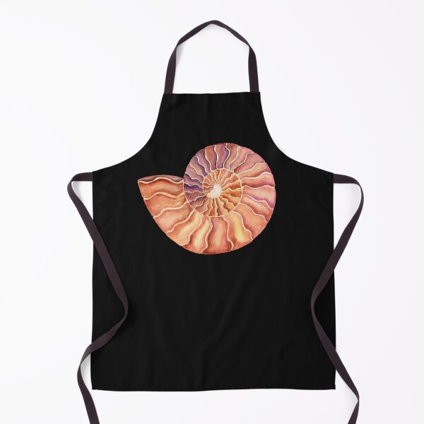 Item preview, Ammonite Fossil Watercolor designed and sold by Amber Schiltz.