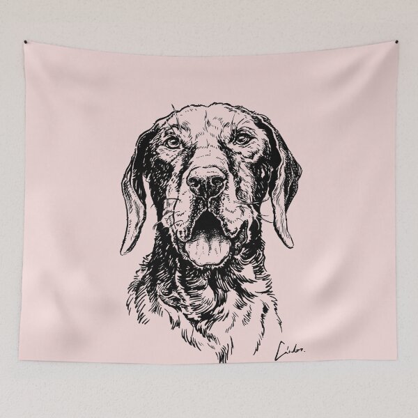 Item preview, Vizsla head designed and sold by SakalDesign.