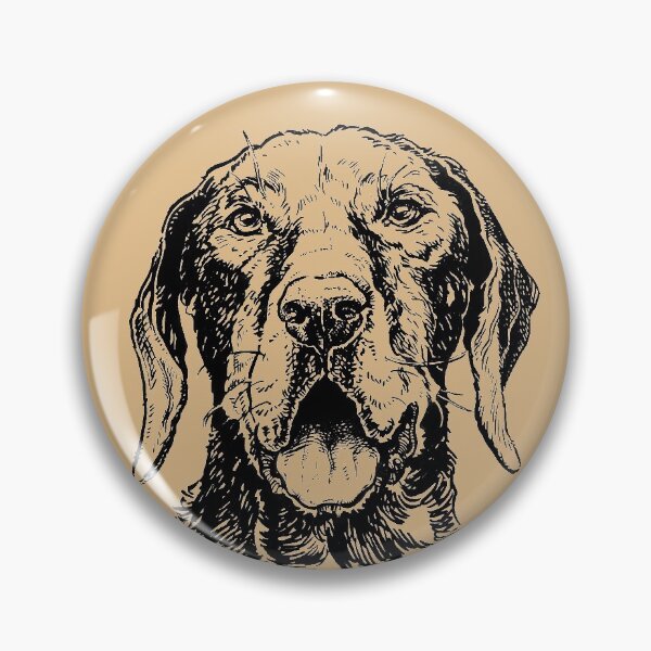 Item preview, Vizsla head designed and sold by SakalDesign.