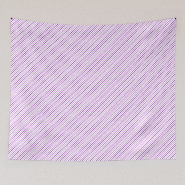 Item preview, Purple Watercolor Diagonal Stripes Pattern designed and sold by VvdVenDesign.