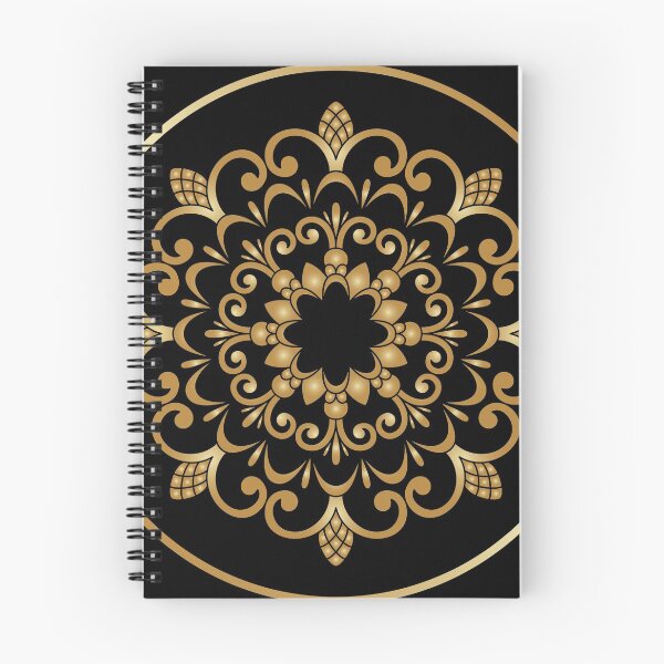 Item preview, Best seller Gold floral , Ornament , Brown pattern circle designed and sold by AhmedXhah.
