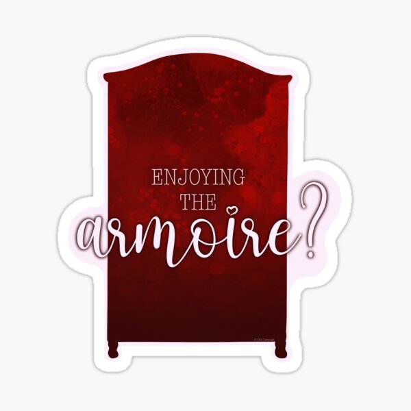 Item preview, Enjoying the armoire? designed and sold by Lizzie  Cavanagh.