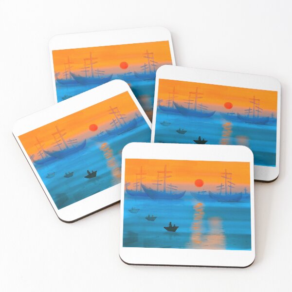 Aperçu de l'œuvre  impression lever de soleil claude monet créée et vendue par springybelly.