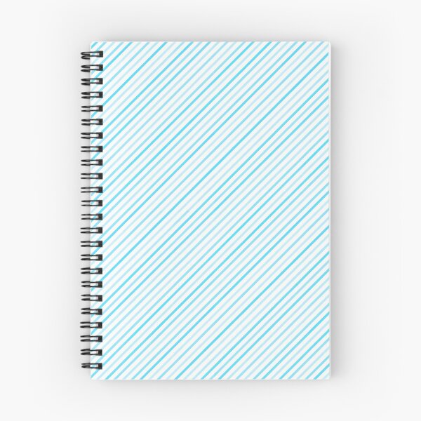 Item preview, Blue Watercolor Diagonal Stripes Pattern designed and sold by VvdVenDesign.