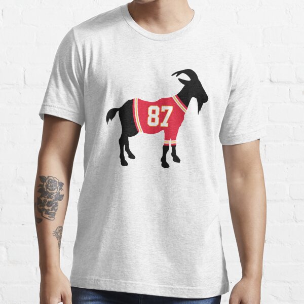 Travis Kelce Shirt Goat 87 Kansas City Chiefs Gift - Personalized